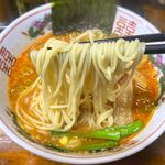 ラーメンと小皿料理 伊太八 - 麺　2024.1.17