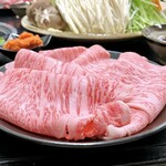 やすだ - 特上 しゃぶしゃぶのお肉