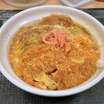 なか卯 - カツ丼 並 with 七味＆紅しょうが