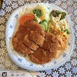 Kissakompa - ミンチカツ定食のミンチカツ