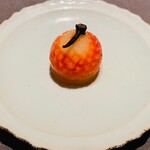 茶禅華 - 口直し（苺）クローブの香りがアクセント