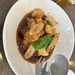 点心・中華 春夏秋冬 - 白身魚の醤油あんかけ