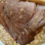 RAMEN ガモウスマイル - 厚くて大きなチャーシュー