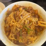 麺処 にしむら - 底からよく混ぜる
