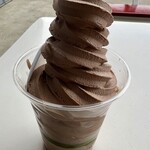 コストコ - 料理写真:ヘーゼルナッツチョコソフトクリーム