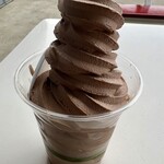 COSTCO - ヘーゼルナッツチョコソフトクリーム