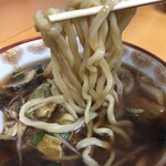 Teuchi Ramen Daishin - スタミナラーメン麺リフト