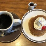 コメダ珈琲店 - デザートセットＡ（アップ１）