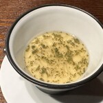 赤坂 鮨大谷 - 白キクラゲと潤菜の冷製茶碗蒸し