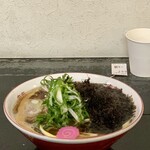 らー麺　Do・Ni・Bo - 朝ラー600円にネギと岩海苔TP✨✨✨