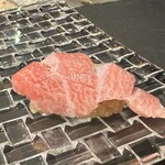 赤坂 鮨大谷 - 鮪大トロ 長崎藻塩
