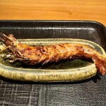 玉笑 - 海老の味噌漬け焼き