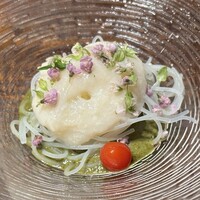 赤坂 鮨大谷 - 鮑ビーフン