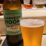 千葉たかおか - お酒①ハーヴェストムーン、ペルジャンスタイルウイート(舞浜地ビール工房、千葉)