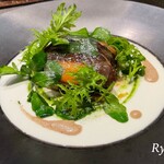 レストラン リューズ - (スペシャリテ)八色椎茸のタルト仕立て