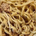 麺とび六方 - ラーメン(大盛り)@930円(ヤサイ、ニンニク、アブラ)普通