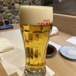 うを徳 - アサヒ生ビールジョッキ