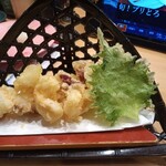 Kaitensushi Katsuissen - タコの天ぷら