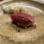 うを徳 - 気仙沼産本鮪中トロにぎり