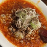 麺屋 丸福 - 紅蓮担々麺辛さレベル2 見た目に大差なし