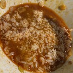 麺屋 丸福 - ラーメン雑炊でごはん一粒　スープ一滴残さず完食‼️