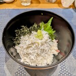 お料理 とみやま - ねぎとろ釜揚げしらす丼