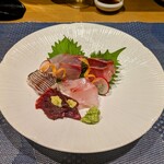 お料理 とみやま - お造り盛り合わせ