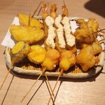 焼とり・串かつ 串の丈 - 串揚げ一通り