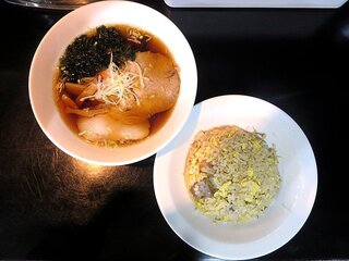 Sousaku Machi Chuuka Kunfu - ミニラーメン＋ミニチャーハン