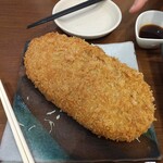 Sashimi To Sushi Uo Ya Icchou - 巨大なわらじコロッケ！
