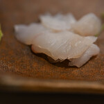 うを徳 - 《上總大原（おほはら）》"虎魨（とらふぐ）"、刺躬（さしみ）