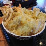 Washoku Sato - 冬限定天丼、牡蠣や白子の天ぷら、美味しい♬