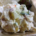 とん八 - ポテトサラダ(ハーフ) 280円(税込)(2023年12月7日撮影)
