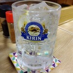 とん八 - 酎ハイ 350円(税込)(2023年12月7日撮影)