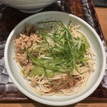 饗 くろ喜 - 九条ネギの和え玉300円