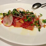 カステリーナ 茅場町 - 寒ブリのカルパッチョ