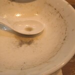 中華そばや 和凡 - 食後