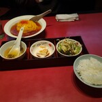 台湾料理　長楽 - 引き続き奥様の天津飯
