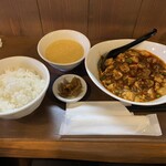 四川菜 ひろ - 麻婆豆腐ランチ1,300円