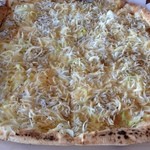 薪窯ナポリピッツァ ゴルゴン - 和風ねぎと(しらす)の醤油ガーリック アップ