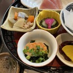 旬菜の味わい がら里 - 鶏大根　自家製あんきもポン酢