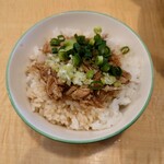 博多塩ラーメン　城 - 豚飯
