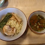 博多塩ラーメン　城 - つけ麺
