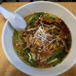 博多塩ラーメン　城 - 担々麺