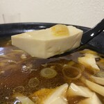 レストラン大手門 - 豆腐アップ　　これがゴロゴロ