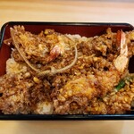 千束いせや - えび穴子天丼 上 2310円