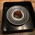 Nappajushi - 肉厚帆立の香味醤油漬け握り鮨