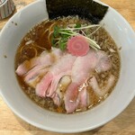福島壱麺 - 鯖背脂中華そば(780円)