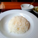 ジャスミンタイ - ⚫ジャスミン米　よく炊けていました