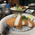 とんかつの廣 - ロースカツ定食（¥1,700）